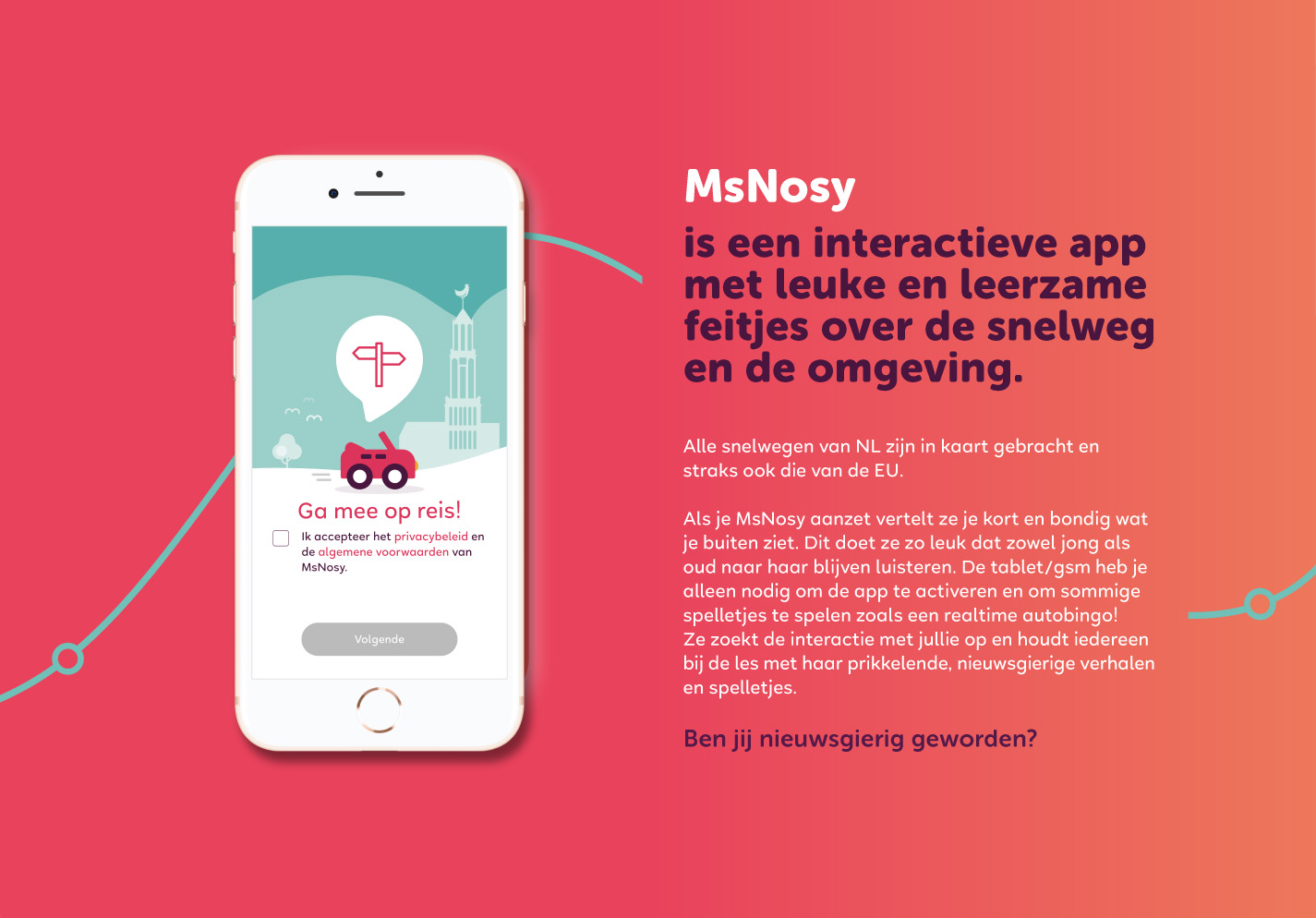 UnitR Reclamebureau Utrecht App Branding MsNosy