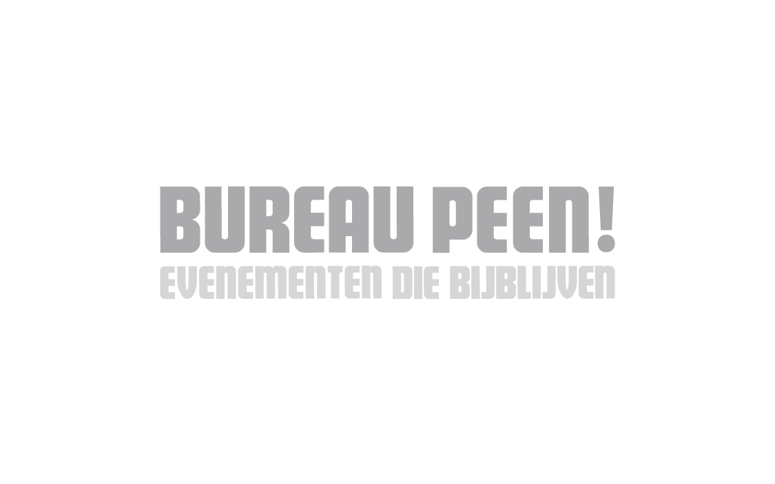 Logo BureauPeen Eventdesign LogoDesign Branding Utrecht Reclamebureau Utrecht
