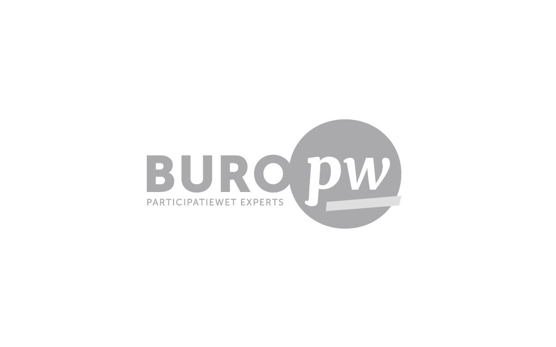 Logo ontwerp BuroPW Participatiewet experts advies Merkverhaal Reclamebureau Utrecht Branding Utrecht
