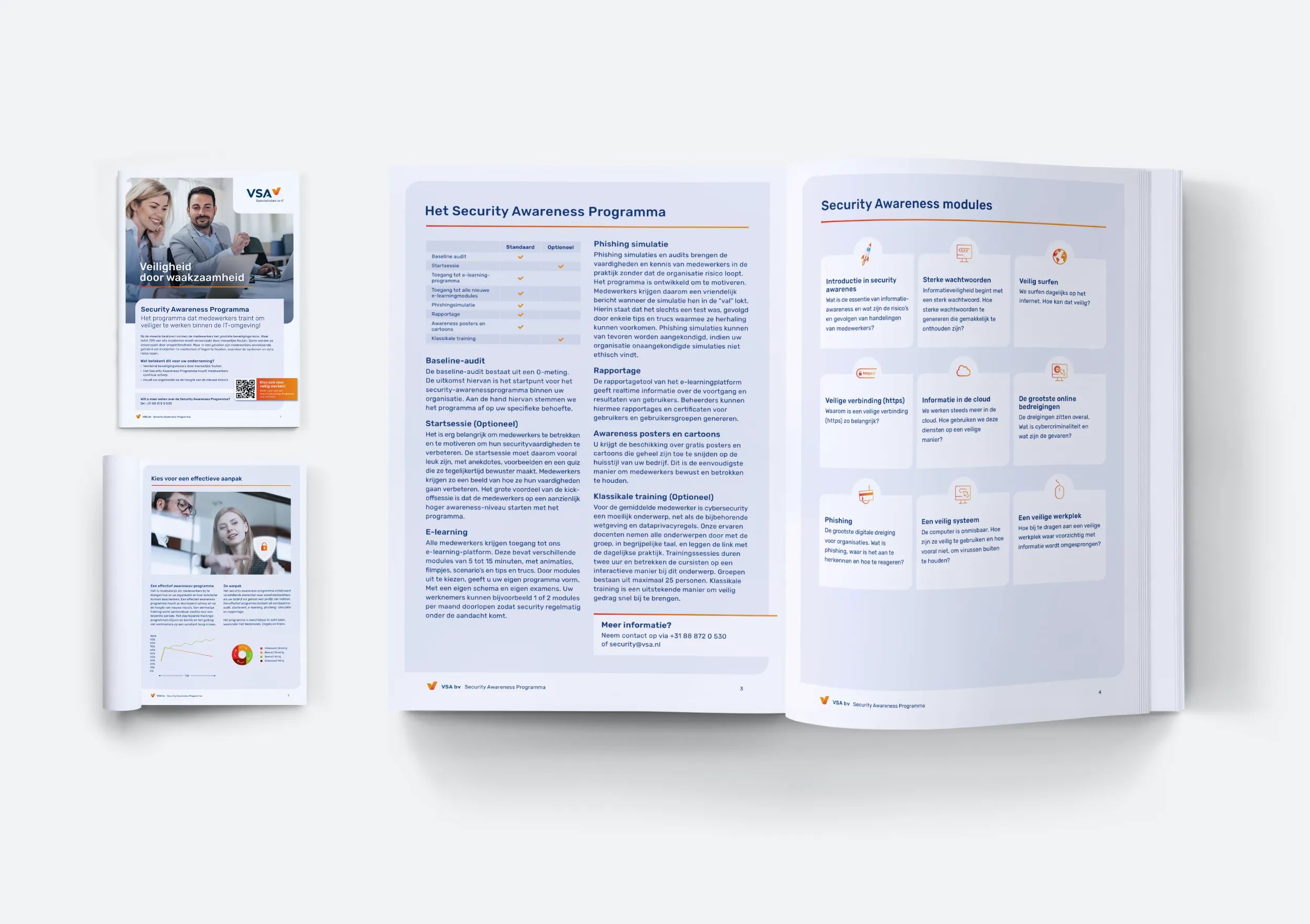 UnitR Reclamebureau Utrecht VSA branding Brochure ontwerp Utrecht