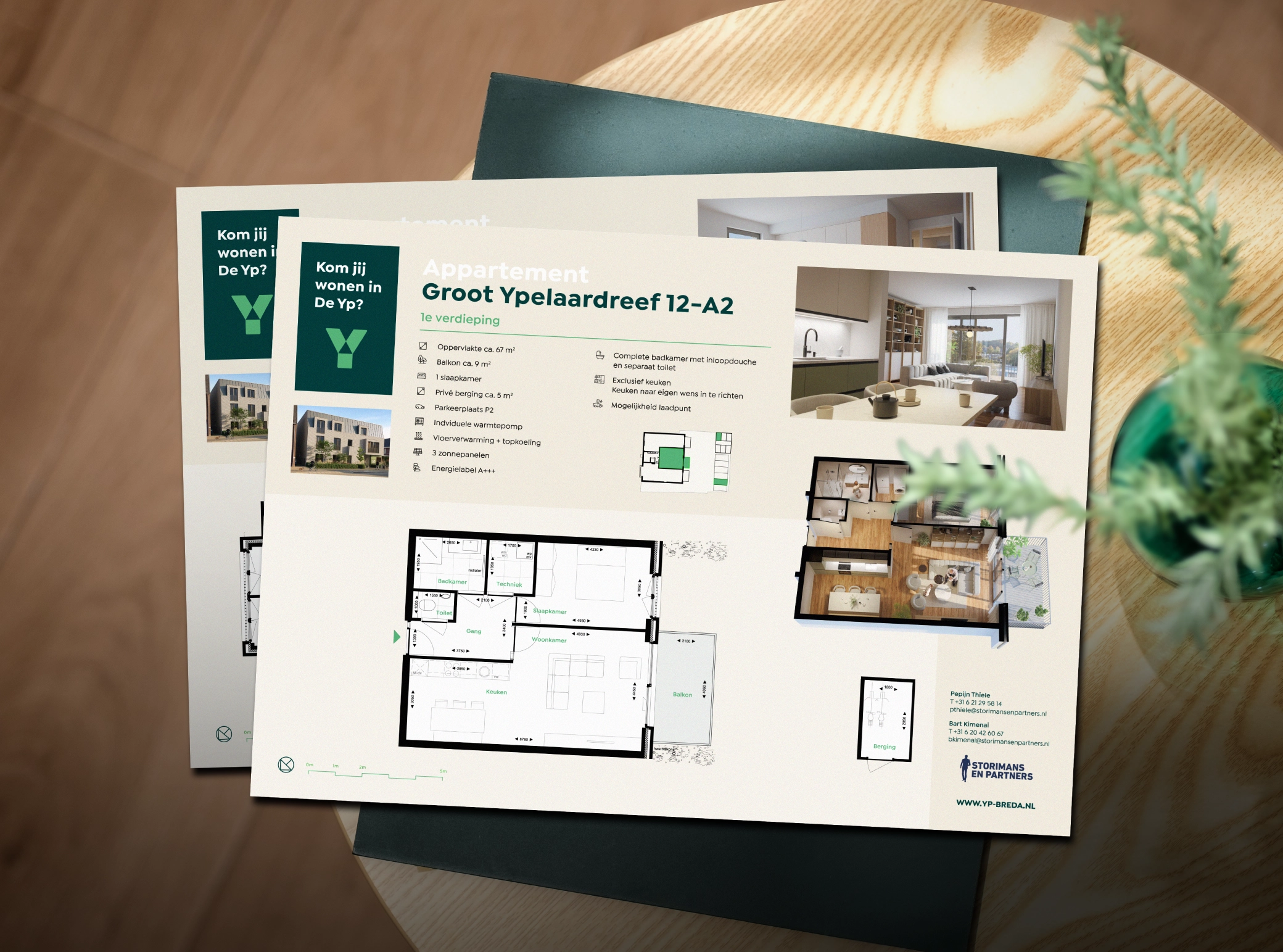 UnitR reclamebureau Utrecht YP Logo ontwerp vastgoed marketing branding nieuwbouw ontwerp objectbrochures