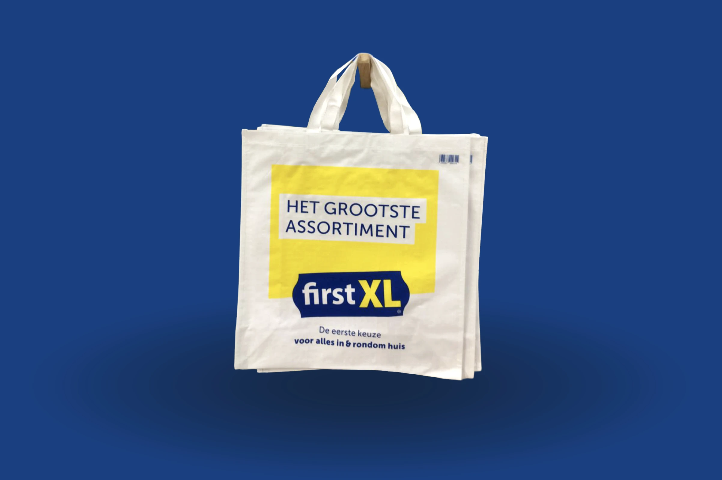 UnitR reclamebureau Utrecht branding detailhandel FirstXL Tassen