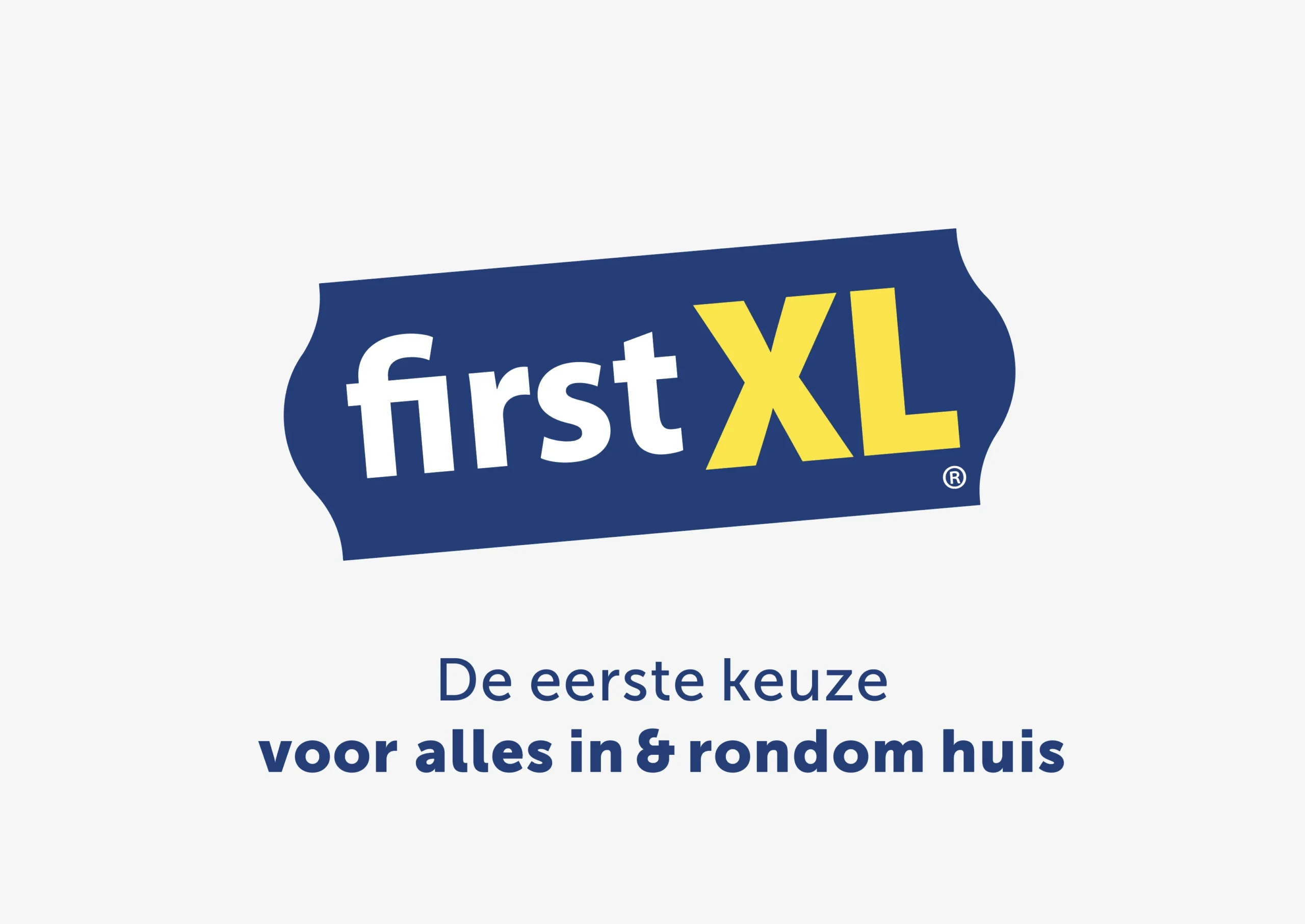 UnitR reclamebureau Utrecht branding detailhandel FirstXL logo ontwerp Branding